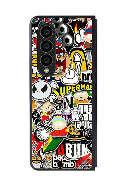 Covernex غطاء حماية لهاتف سامسونج جالاكسي زد فولد 4 مع ملصقات