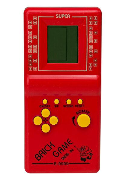 IMK Joc Electronic Tetris Rosu 9999in1, Functie De Pauza Si Resetare