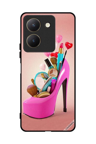 Covernex غطاء حماية لهاتف vivo Y27s مع أدوات مكياج