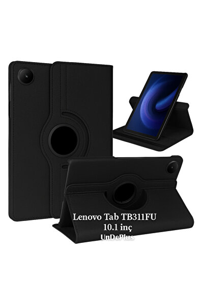 UnDePlus Lenovo Tab TB311FU 10.1inç Kılıf 360 Dönebilen Standlı Case