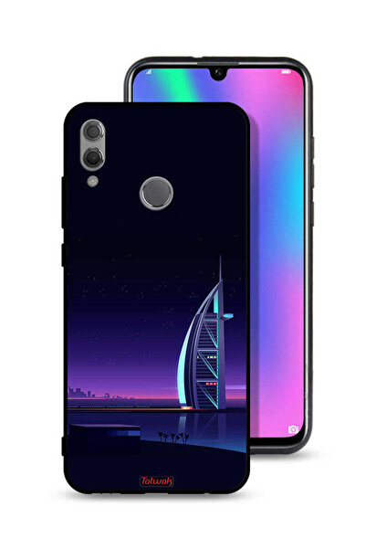 Tolwak غطاء حماية لهاتف Honor 10 Lite - فن برج العرب الرقمي