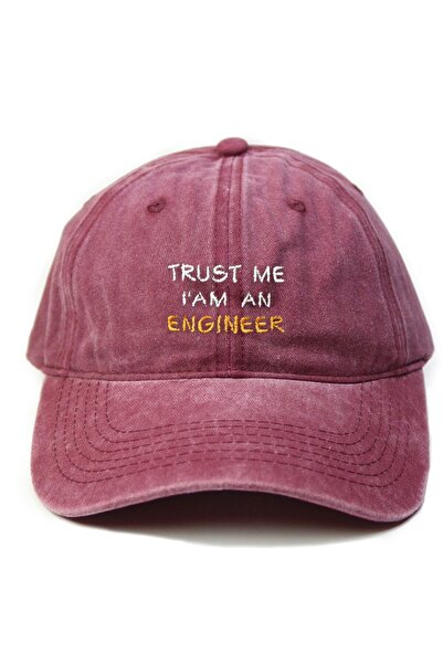 T-FUNNY قبعة المهندس، اثق بي، أنا مهندس قبعة قابلة للغسل