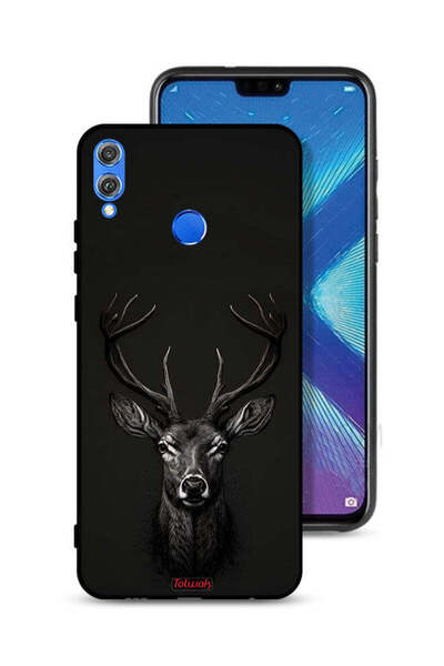 Tolwak غطاء حماية لهاتف Honor 8X بتصميم غزال رقمي