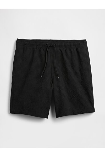 GAP Erkek6" Relaxed Seersucker Yüzme Şortları