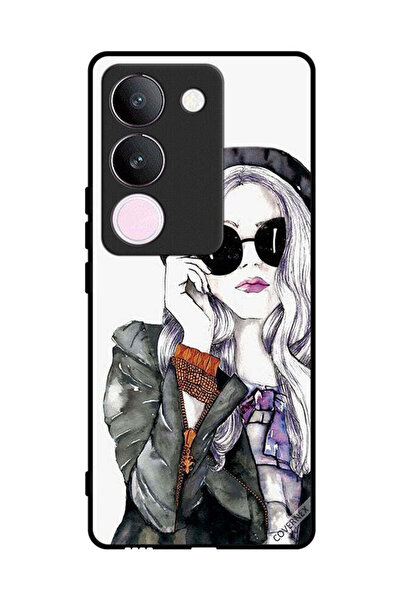 Covernex Protective Case Cover For vivo V29 Stylish Cute Girl