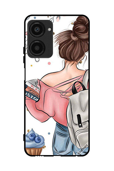 Covernex غطاء حماية لهاتف Realme 10 Pro مطبوع عليه رسومات يد فتاة