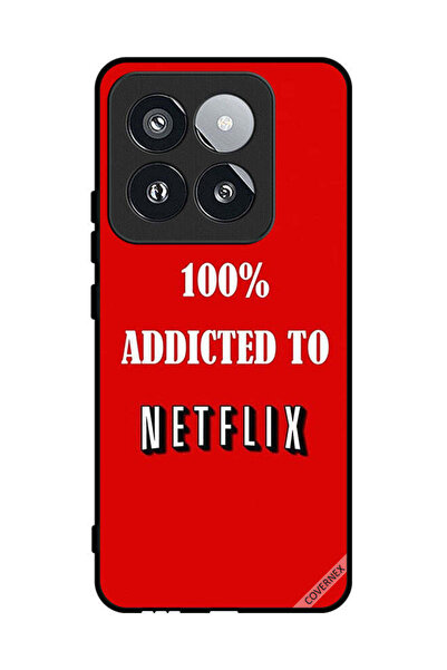 Covernex غطاء حماية لهاتف Xiaomi 14 Pro مدمن على Netflix بنسبة 100%