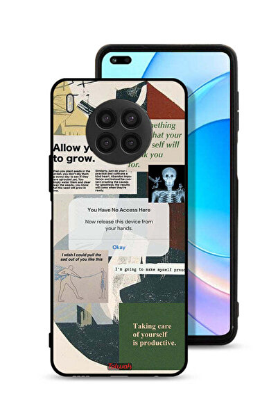 Tolwak غطاء حماية لهاتف Honor 50 Lite اسمح لنفسك بالنمو