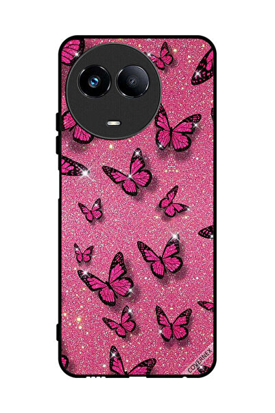 Covernex غطاء حماية لهاتف Realme 11 5G برسومات لامعة وفراشات