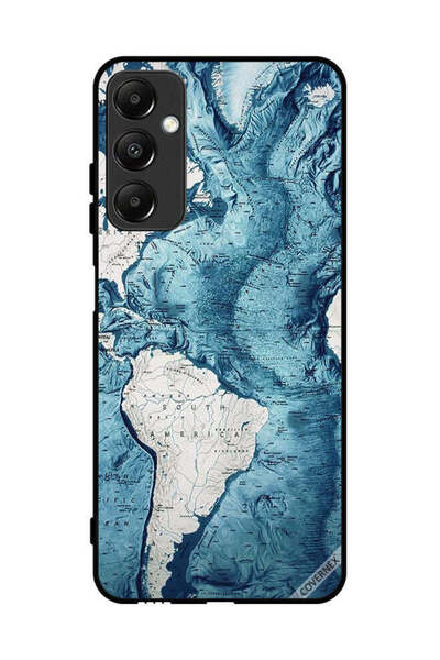 Covernex Protective Case Cover For Samsung Galaxy A05s Map Art