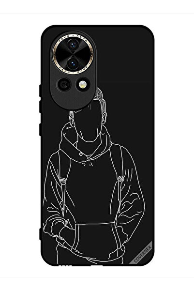 Covernex غطاء حماية لهاتف هواوي نوفا 12 - رسم جاكيت بوي