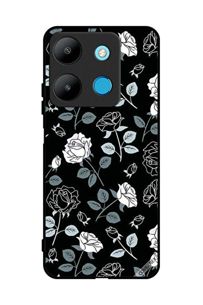 Covernex غطاء حماية لهاتف إنفينيكس سمارت 7 بنقشة زهور