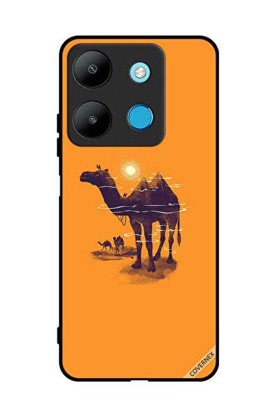 Covernex غطاء حماية لهاتف إنفينيكس سمارت 7 - كاميلز آند صن آرت