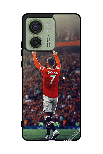 Covernex غطاء حماية لهاتف موتورولا إيدج 40 CR7 صورة رونالدو