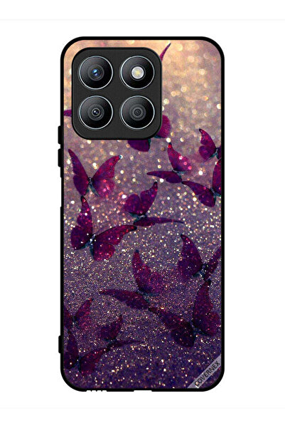 Covernex غطاء حماية لهاتف Honor X8b بنقشة فراشات لامعة