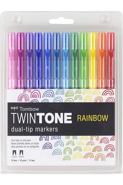 Mena Rise Diyar-Ifırsatshop American Inc. Marker Twintone Rainbow, One Size 1017157