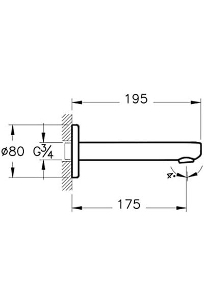 Mena Rise Diyar-Ifırsatshop Root Round A42470 Outlet, Chrome 1017157