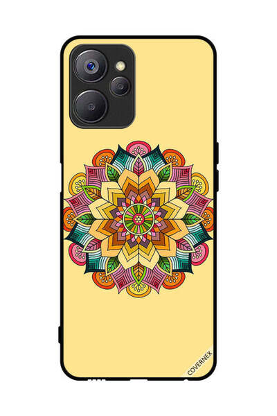 Covernex غطاء حماية لهاتف Realme 10 بنمط ماندالا دائري