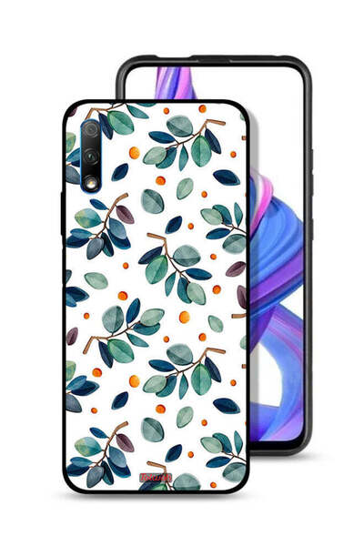 Tolwak غطاء حماية لهاتف Honor 9X (الصين) بأوراق الشجر