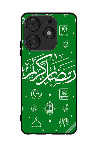 Covernex غطاء حماية لهاتف تكنو سبارك 10 برو - رمضان كريم أخضر