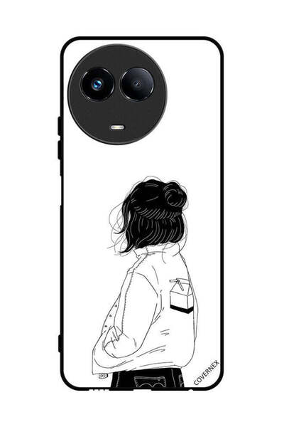 Covernex غطاء حماية لهاتف Realme 11 5G فتاة تفكر بعمق شديد