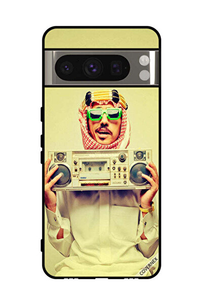 Covernex غطاء حماية لهاتف Google Pixel 8 Pro يحمل جهاز موسيقى عتيق