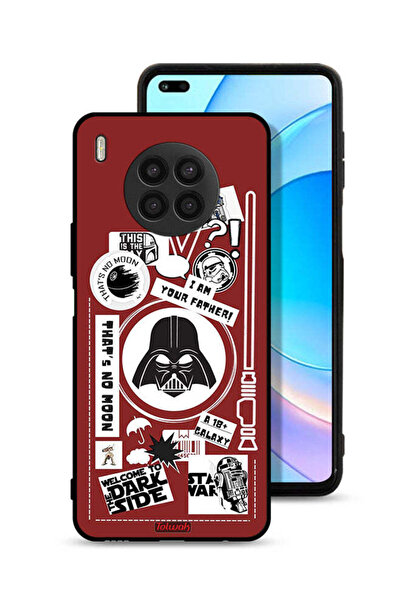 Tolwak غطاء حماية لهاتف هواوي نوفا 8i، ملصق "مرحبًا بكم في الجانب المظلم"