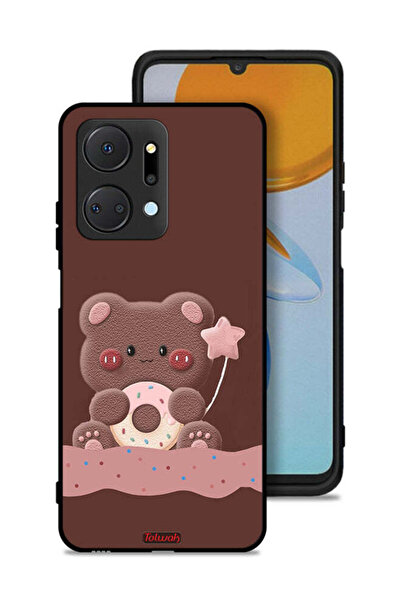 Tolwak غطاء حماية لهاتف Honor X7a - دب دونات