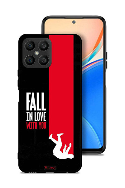 Tolwak غطاء حماية لهاتف Honor X8 4G "Fall In Love With You"