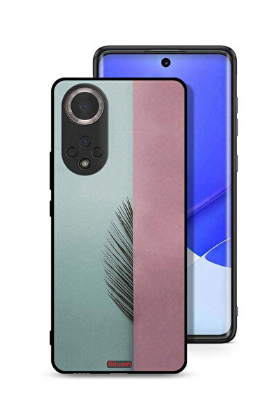 Tolwak غطاء حماية لهاتف Honor 50 بتصميم نصف أوراق