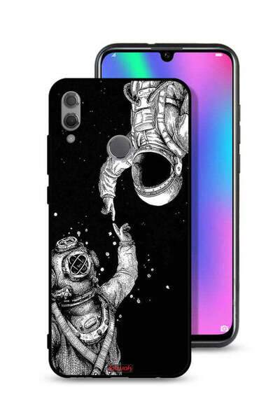 Tolwak غطاء حماية لهاتف Honor 10 Lite بتصميم رواد فضاء