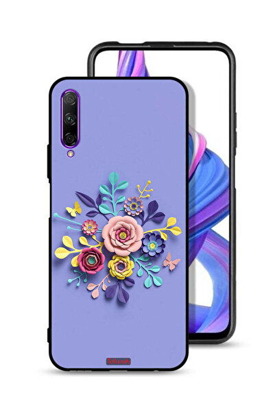 Tolwak Honor 9X Pro Protective Case Cover Flowers Art