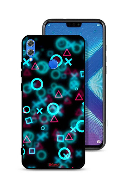 Tolwak غطاء حماية لهاتف Honor 8X برسومات أيقونات لعبة الحبار الصغيرة