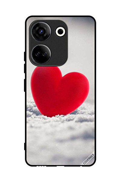 Covernex Protective Case Cover For Tecno Camon 20 Lovely Red Heart