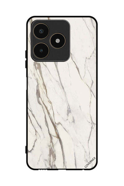 Covernex غطاء حماية لهاتف Realme C53 بنمط تصميم رخامي
