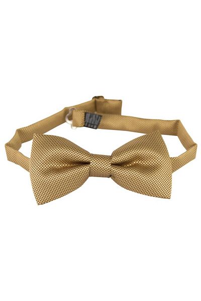 NEWTONE Classic bow tie with silky texture, Newtone, PP08, Glossy Gold, 12 x 6 cm