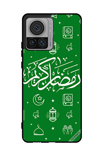 Covernex غطاء حماية لهاتف موتورولا إيدج 30 ألترا - رمضان كريم أخضر