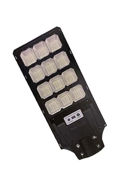 divendi-ro Street Lamp with Solar Panel 12 Cassette 360 LED Solar Panel