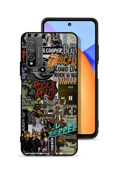 Tolwak غطاء حماية لهاتف Honor 10X Lite، تحيا موسيقى الروك أند رول