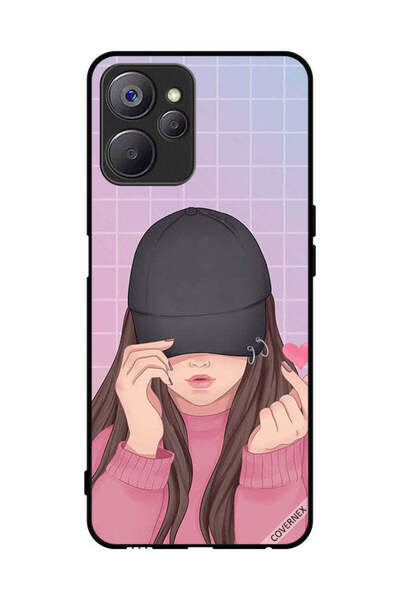Covernex غطاء حماية لهاتف Realme 10 - قبعة سناب لوف جيرل