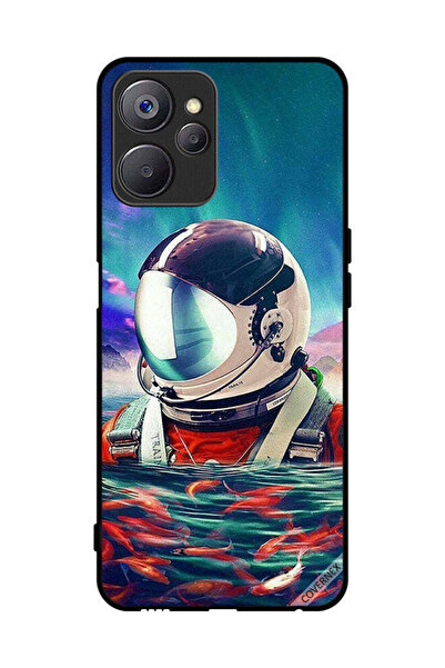 Covernex غطاء حماية لهاتف Realme 10 رائد فضاء في بحر الأسماك