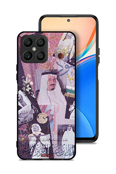 Tolwak غطاء حماية لهاتف Honor X8 4G - صور قديمة للملك سلمان