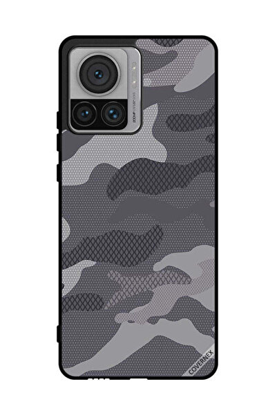 Covernex Protective Case Cover For Motorola Edge 30 Ultra Camouflage Pattern