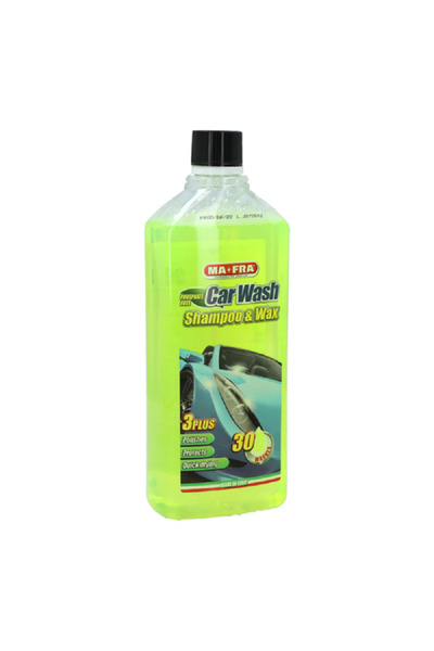 MAFRA Phosphate Free Quick Drying Car Wash Shampoo and Wax Green 1000ml
