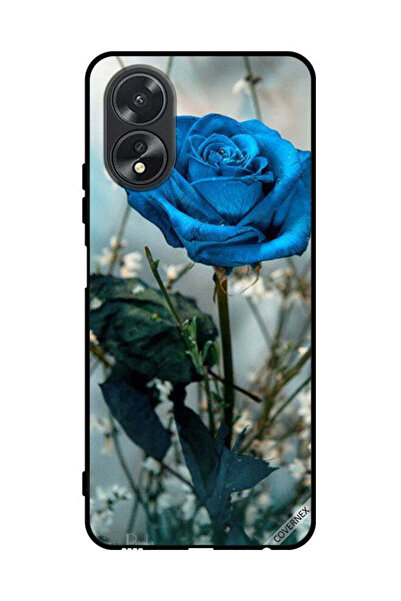 Covernex غطاء حماية لهاتف Oppo A38 أزرق وردي