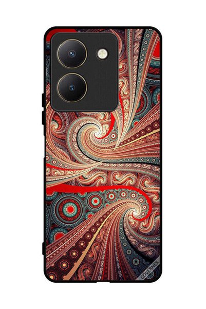 Covernex غطاء حماية لهاتف فيفو Y27s بنمط متموج