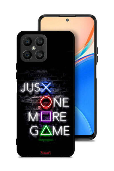 Tolwak Honor X8 4G Protective Case Cover Just One More Game
