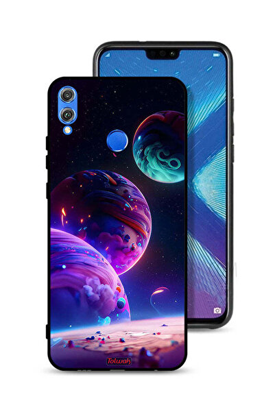 Tolwak غطاء حماية لهاتف Honor 8X بنمط كوكبي