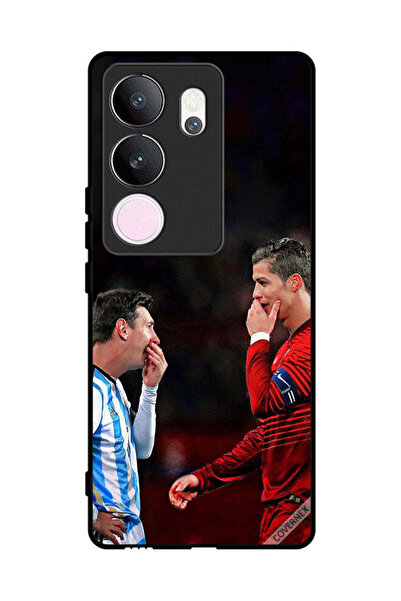 Covernex غطاء حماية لهاتف فيفو V29 برو رونالدو وميسي في إطار واحد