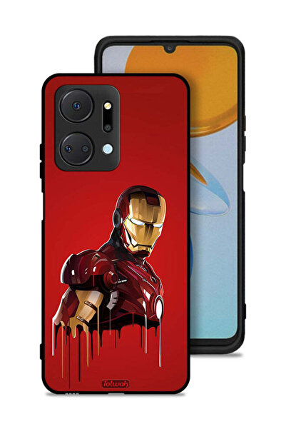Tolwak غطاء حماية Honor X7a بتصميم الرجل الحديدي